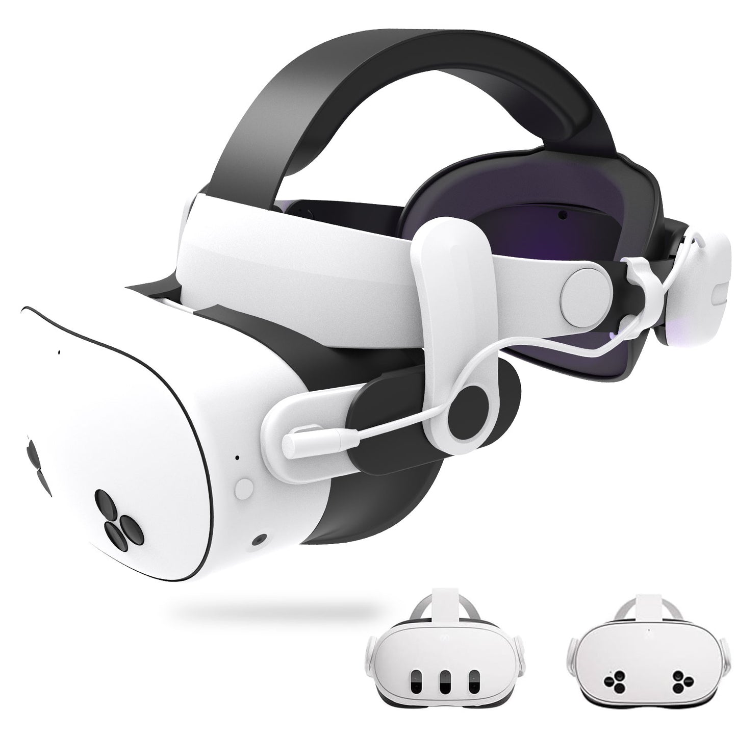 VR Elite Head Strap for Meta quest3/Quest 3s Can be used Enjoy super long battery life with a 12,000mAh capacity