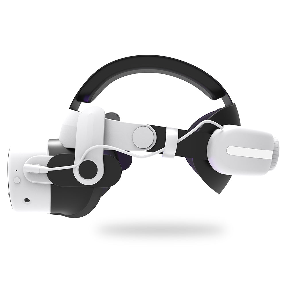 New for Meta quest3/quest3s Get fully immersed with this Fashion Head Strap Featuring a 12000 mAh battery and USB fast-charging