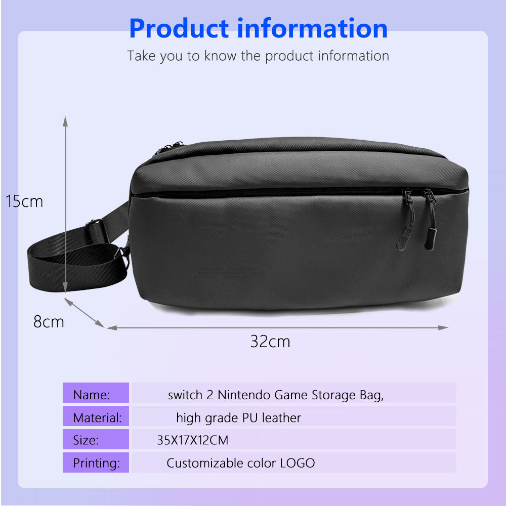 Nintendo Switch 2 Storage Bag Steam Deck Crossbody Bag ROG Ally Switch 2 accessories in stock
