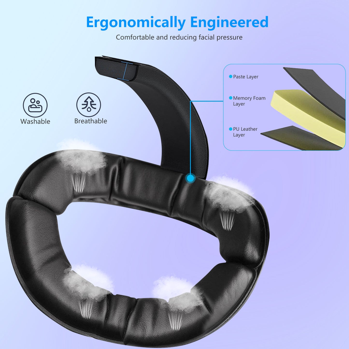 VR Elite Head Strap for Meta quest3/Quest 3s Can be used Enjoy super long battery life with a 12,000mAh capacity