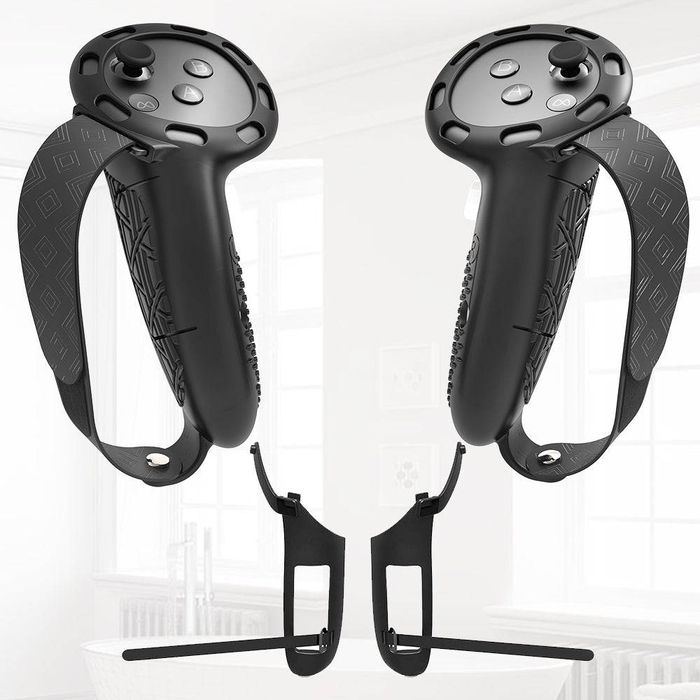 VR accessory for Meta Quest 3s/Quest3 removable battery cover controller Extended handle protective case