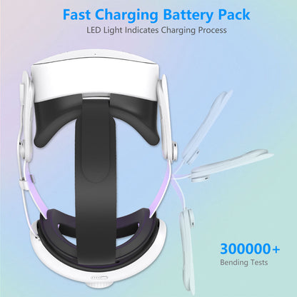 New Meta quest3s Charging Headset Quest3S esports headset with 12000 mah quest3s accessory