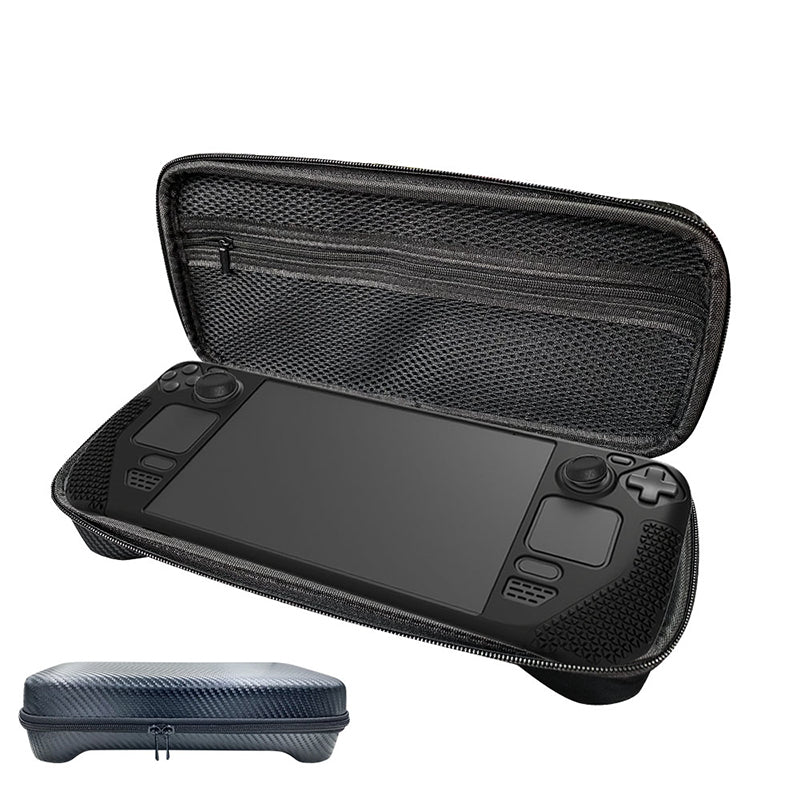 Carrying Case EVA Hard Shell Travel Case with Zipper Compatible with Steam Deck