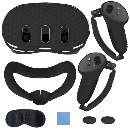 VR Silicone Proctive Cover 6 Pieces Set Compatible with Quest 3