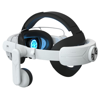 For Meta quest3 and quest3s VR Elite Head Strap With Earphone Soft PU Leather Foam Compatible with Quest 3