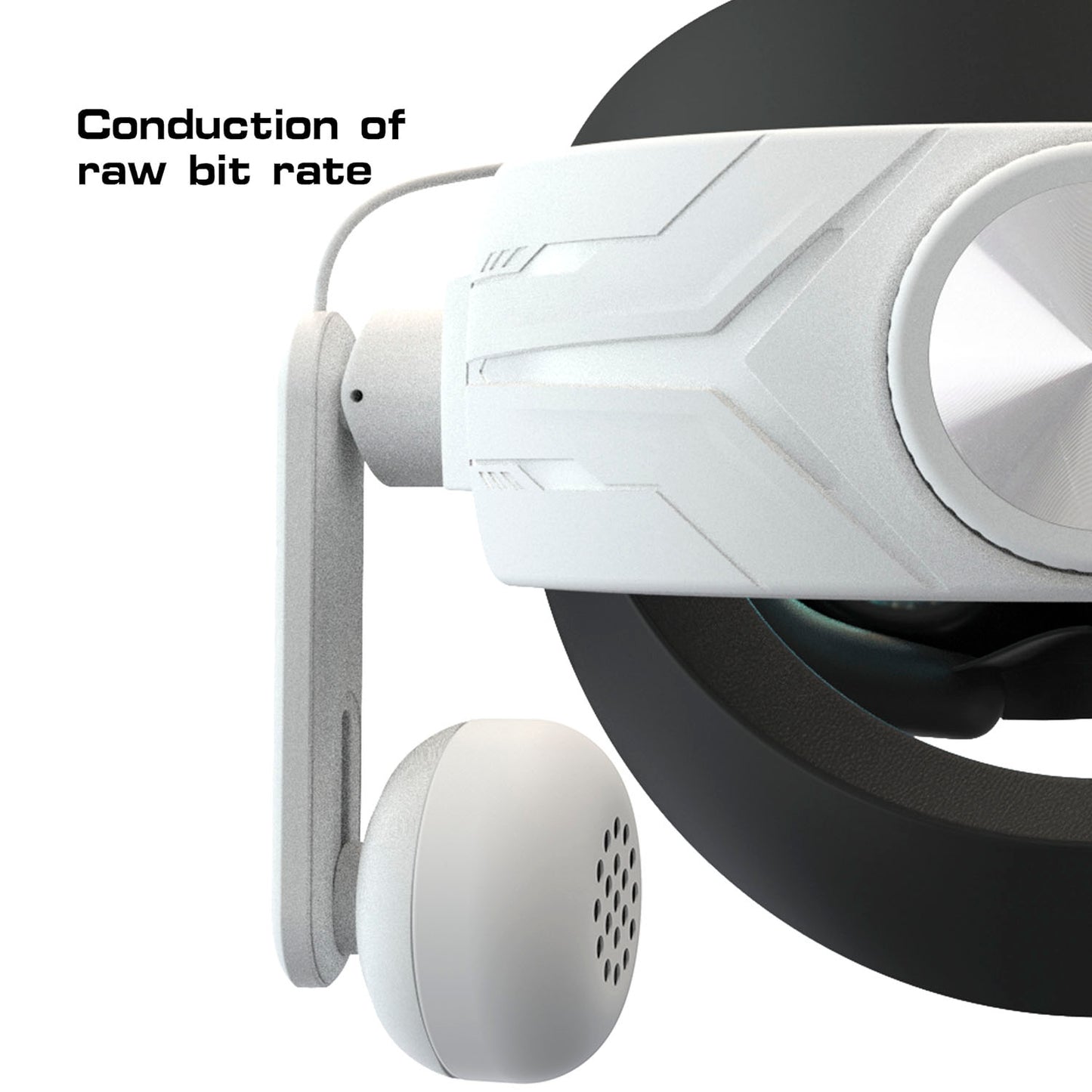 For Meta Quest2/Quest 3/Quest 3s VR Headsets Hanging Audio Headphones Compatible With Quest 3