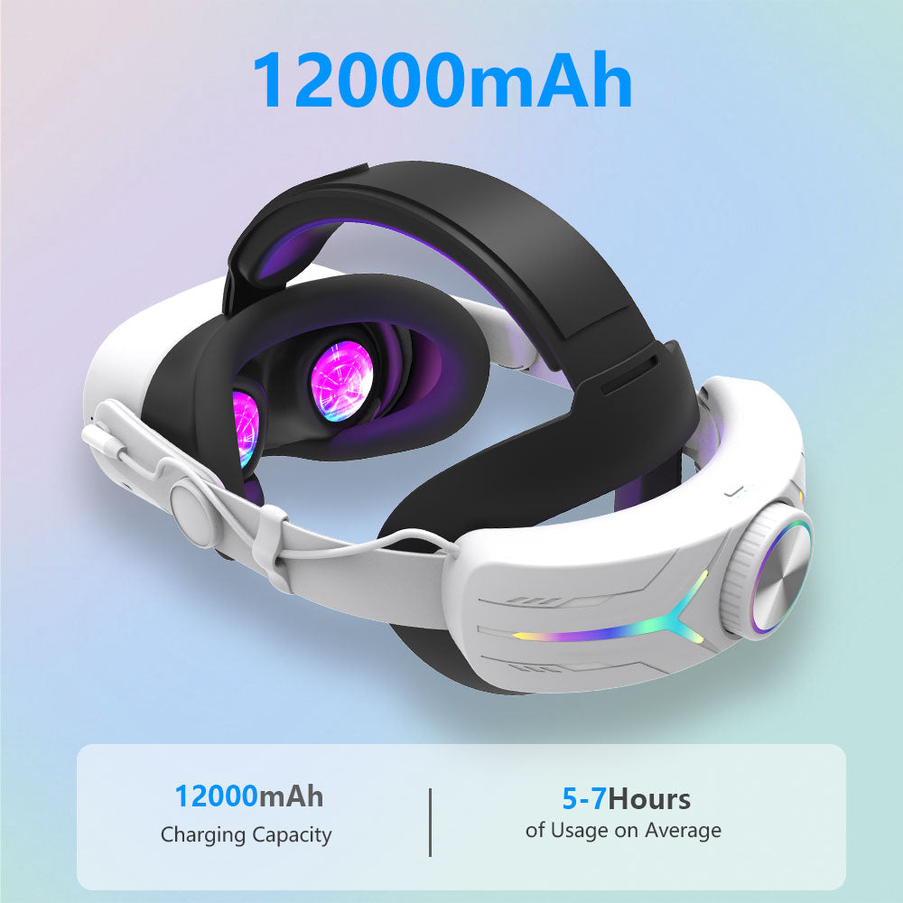 New Meta quest3s Charging Headset Quest3S esports headset with 12000 mah quest3s accessory