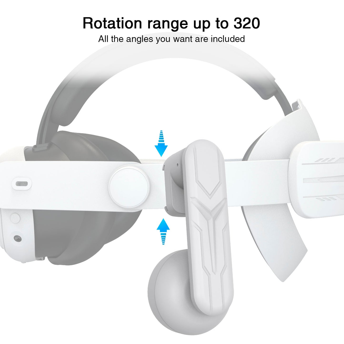 For Meta Quest2/Quest 3/Quest 3s VR Headsets Hanging Audio Headphones Compatible With Quest 3