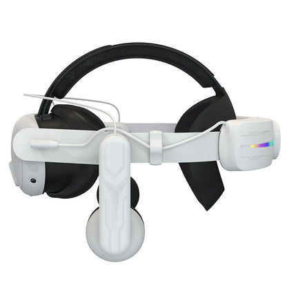 For Meta quest3 and quest3s  VR Head Strap With 12000 mAh Battery With Earphone Compatible With Quest 3