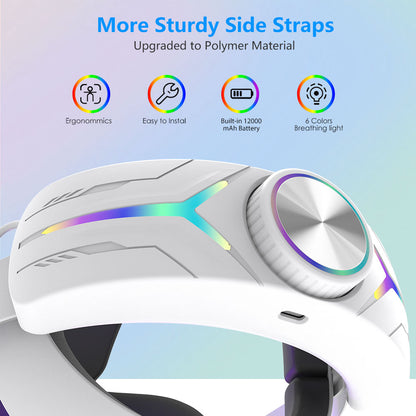 New Meta quest3s Charging Headset Quest3S esports headset with 12000 mah quest3s accessory