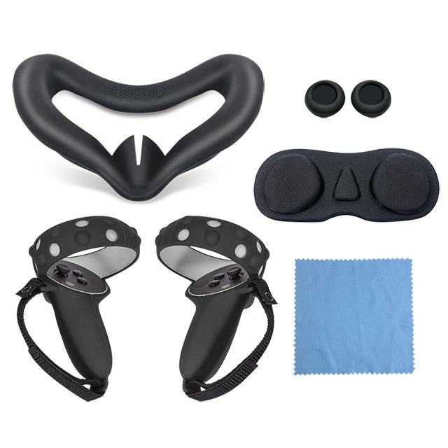 VR Silicone Proctive Cover 5 Pieces Set Compatible with Quest 2